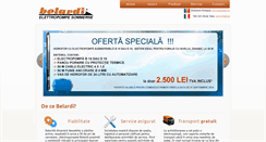 Desktop Screenshot of belardi.ro